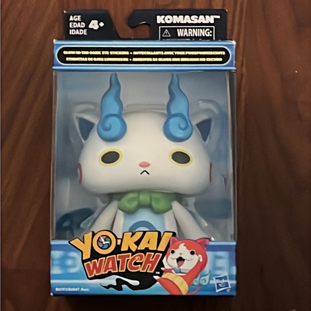 Hasbro Yo-Kai Watch Komasan Figure - White and Blue